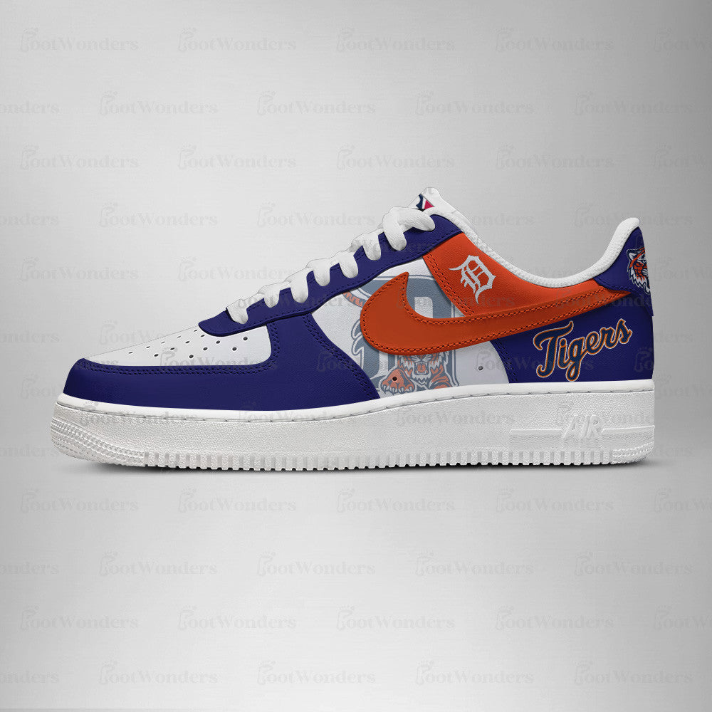 [HOMERUN DEAL] NEW CUSTOMIZED MLB16 DT TIGERS AF1 SHOES