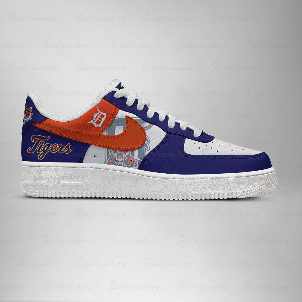 [HOMERUN DEAL] NEW CUSTOMIZED MLB16 DT TIGERS AF1 SHOES