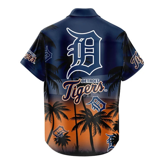 [HOMERUN DEAL] NEW CUSTOMIZED MLB16 DTS DETROIT TIGERS UNISEX HAWAIIAN SHIRT & SHORTS SET