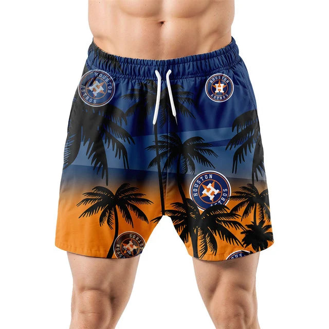 [HOMERUN DEAL] NEW CUSTOMIZED MLB10 HAS HOUSTON ASTROS UNISEX HAWAIIAN SHIRT & SHORTS SET