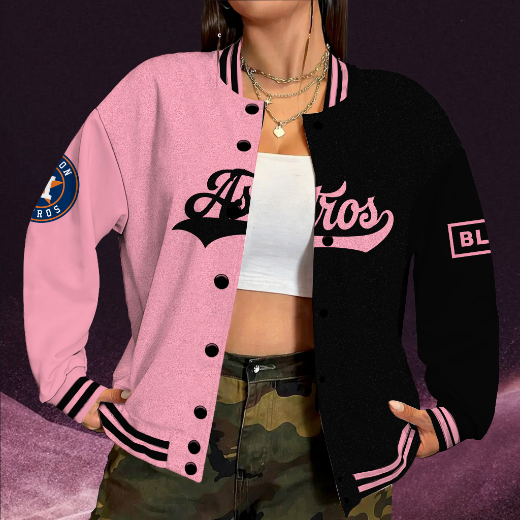 [HOMERUN DEAL] NEW CUSTOMIZED MLB10 HAS HOUSTON ASTROS SATIN VARSITY & BASEBALL JACKET