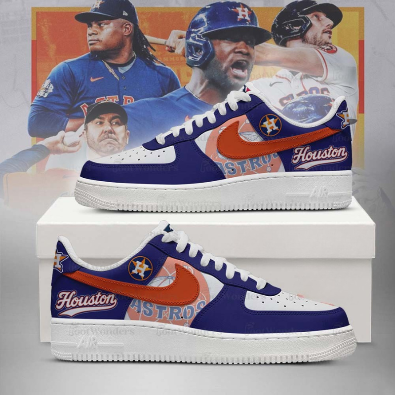 [HOMERUN DEAL] NEW CUSTOMIZED MLB10 HT ASTROS AF1 SHOES
