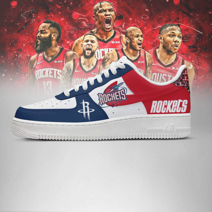 [SLAM DUNK DEAL] NEW CUSTOMIZED NBA07 HRO HOUSTON ROCKETS AF1 SHOES