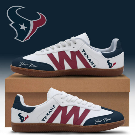 [TOUCHDOWN DEAL] NEW CUSTOMIZED NFL15 HTT HOUSTON TEXANS CLASSIC SNEAKERS