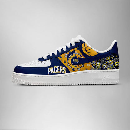[SLAM DUNK DEAL] NEW CUSTOMIZED NBA06 IPA INDIANA PACERS AF1 SHOES