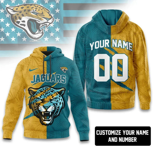 [TOUCHDOWN DEAL] NEW CUSTOMIZED NFL30 JSJ JACKSONVILLE JAGUARS T-SHIRT, HOODIE, ZIP HOODIE