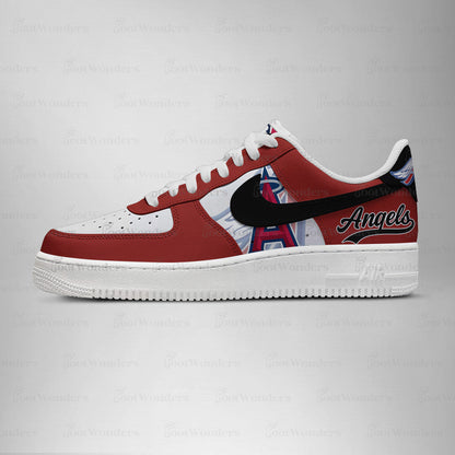 [HOMERUN DEAL] NEW CUSTOMIZED MLB27 LA ANGELS AF1 SHOES