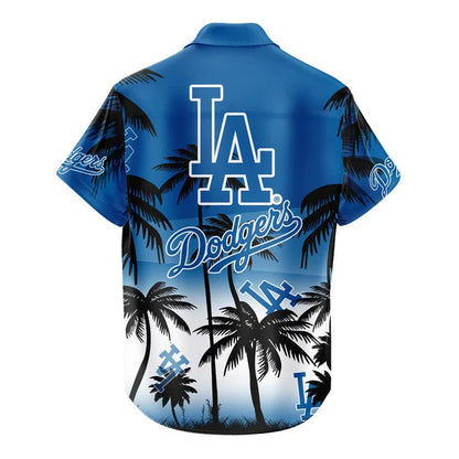 [HOMERUN DEAL] NEW CUSTOMIZED MLB02 LAD LOS ANGELES DODGERS UNISEX HAWAIIAN SHIRT & SHORTS SET
