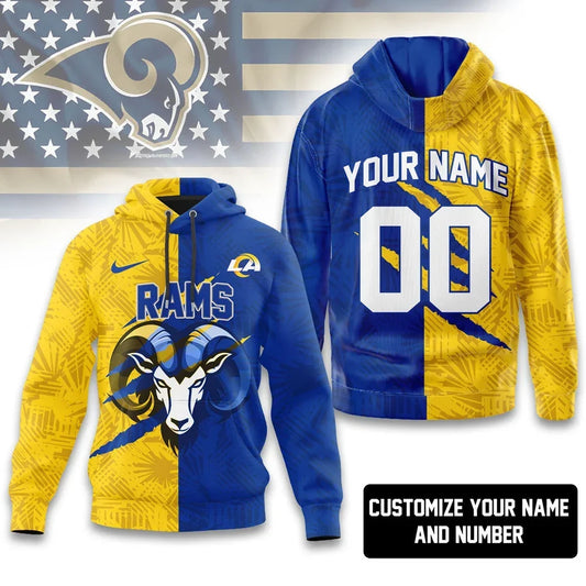 [TOUCHDOWN DEAL] NEW CUSTOMIZED NFL22 LAR LOS ANGELES RAMS T-SHIRT, HOODIE, ZIP HOODIE