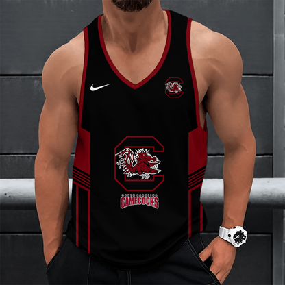 [HOMERUN DEAL] NEW CUSTOMIZED NCAA CWS10 SCG SOUTH CAROLINA GAMECOCKS UNISEX TANK TOP