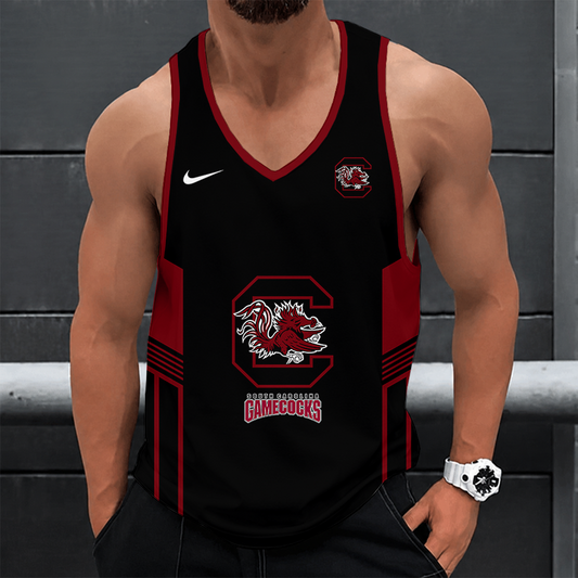[HOMERUN DEAL] NEW CUSTOMIZED NCAA CWS10 SCG SOUTH CAROLINA GAMECOCKS UNISEX TANK TOP