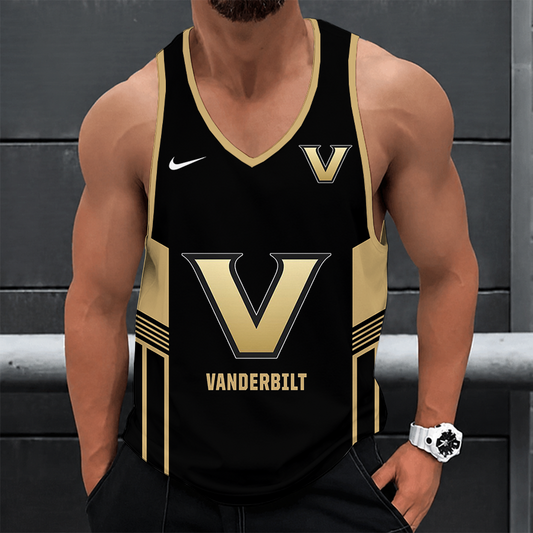 [HOMERUN DEAL] NEW CUSTOMIZED NCAA CWS17 VDC VANDERBILT COMMODORES UNISEX TANK TOP