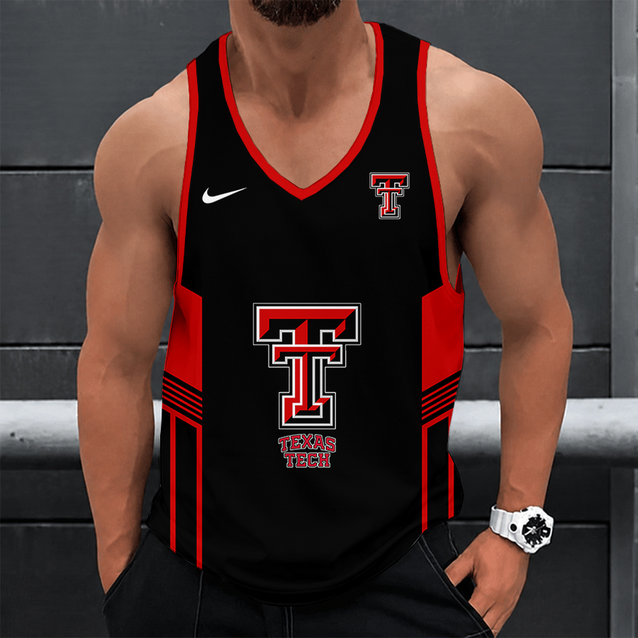 [HOMERUN DEAL] NEW CUSTOMIZED NCAA CWS20 TRR TEXAS TECH RED RAIDERS UNISEX TANK TOP