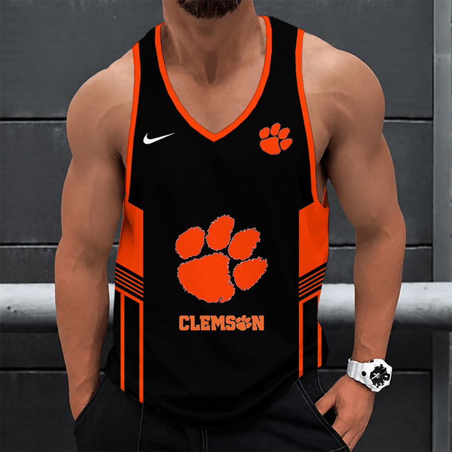 [HOMERUN DEAL] NEW CUSTOMIZED NCAA CWS25 CST CLEMSON TIGERS UNISEX TANK TOP
