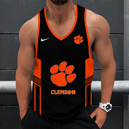 [HOMERUN DEAL] NEW CUSTOMIZED NCAA CWS25 CST CLEMSON TIGERS UNISEX TANK TOP