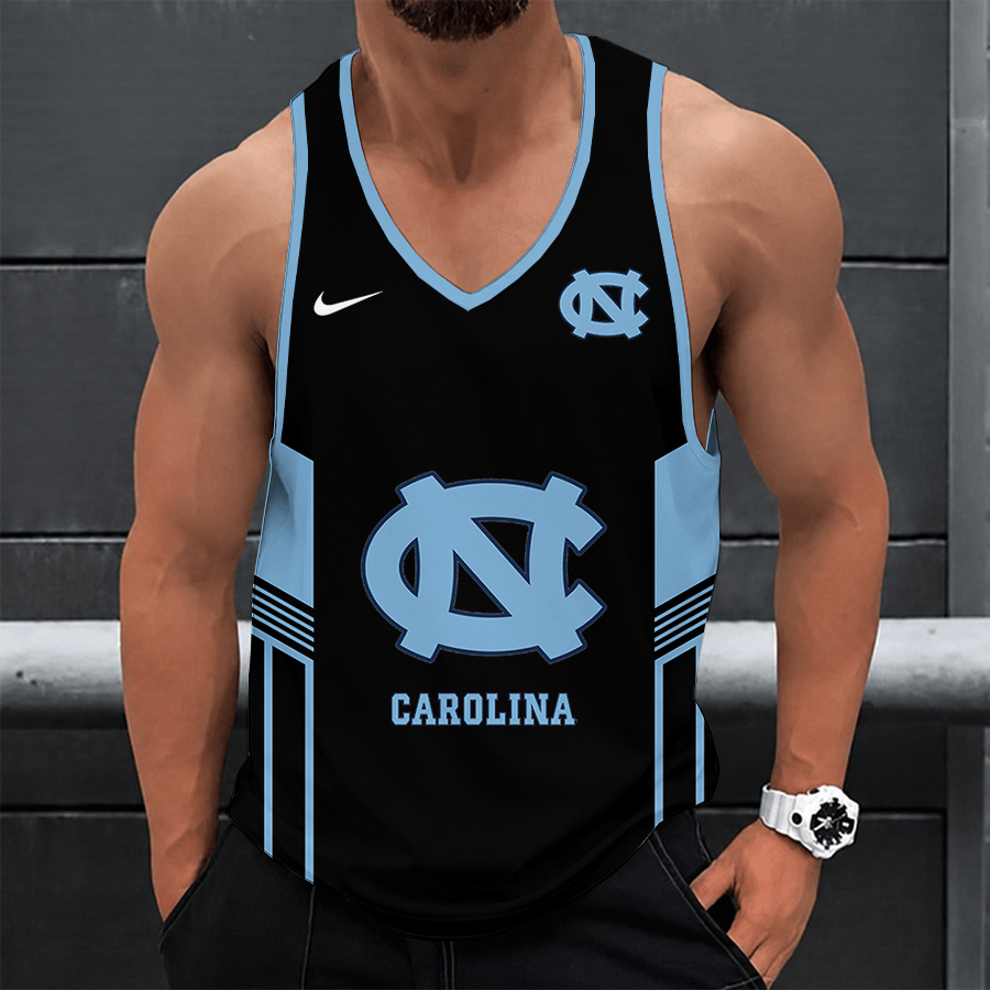 [HOMERUN DEAL] NEW CUSTOMIZED NCAA CWS29 NTH NORTH CAROLINA TAR HEELS UNISEX TANK TOP