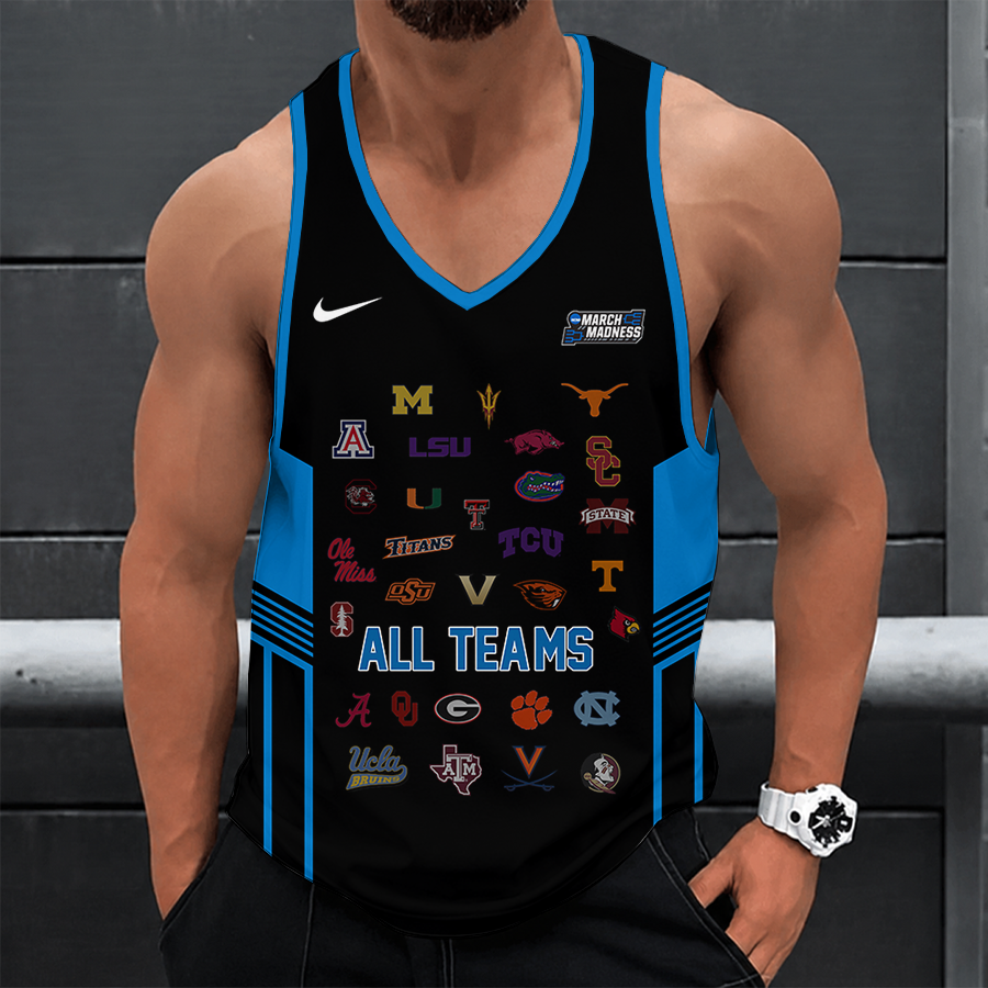 [HOMERUN DEAL] NEW CUSTOMIZED NCAA CWS32 ALL TEAM UNISEX TANK TOP