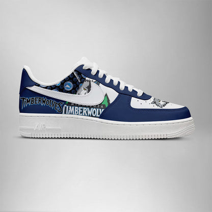 [SLAM DUNK DEAL] NEW CUSTOMIZED NBA05 MTW MINNESOTA TIMBERWOLVES AF1 SHOES