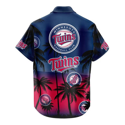 [HOMERUN DEAL] NEW CUSTOMIZED MLB22 MTS MINNESOTA TWINS UNISEX HAWAIIAN SHIRT & SHORTS SET