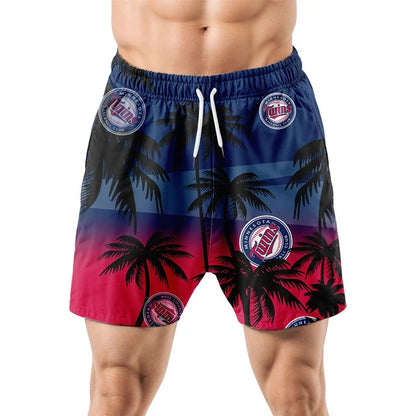 [HOMERUN DEAL] NEW CUSTOMIZED MLB22 MTS MINNESOTA TWINS UNISEX HAWAIIAN SHIRT & SHORTS SET