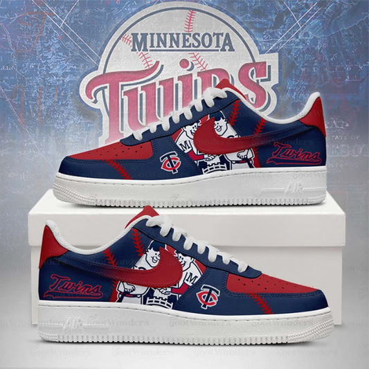 [HOMERUN DEAL] NEW CUSTOMIZED MLB22 MN TWINS AF1 SHOES