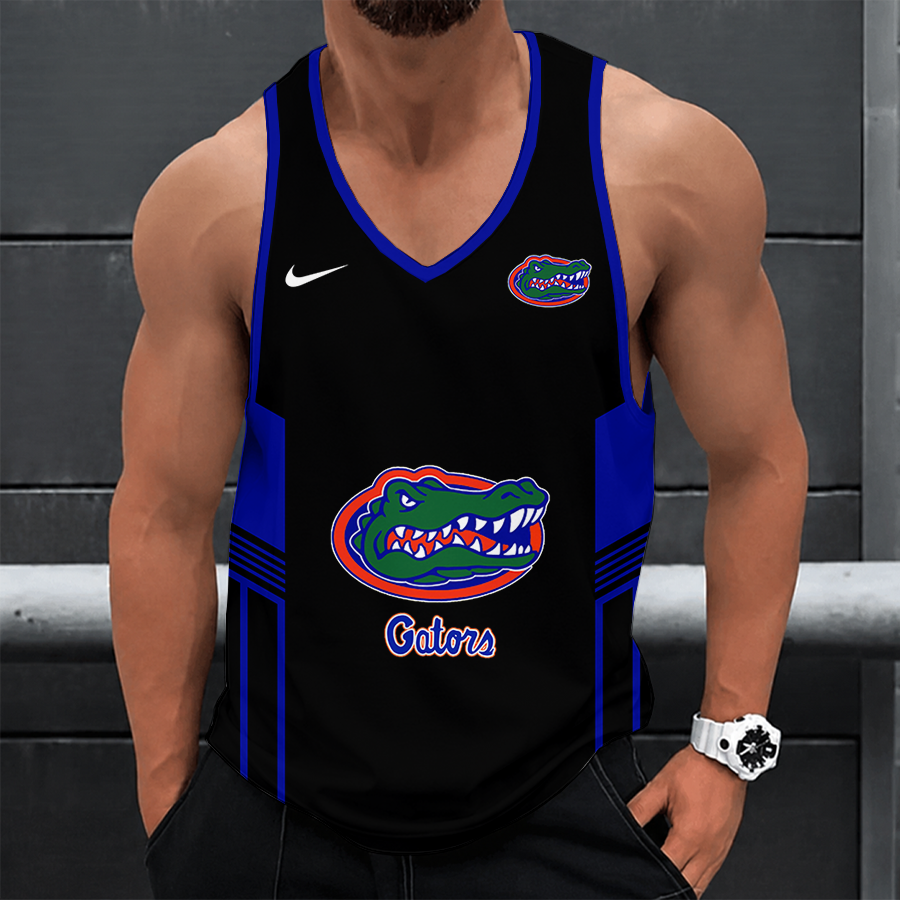 [SLAM DUNK DEAL] NEW CUSTOMIZED NCAA MAM14 FLG FLORIDA GATORS STRAPPY UNISEX TANK TOP