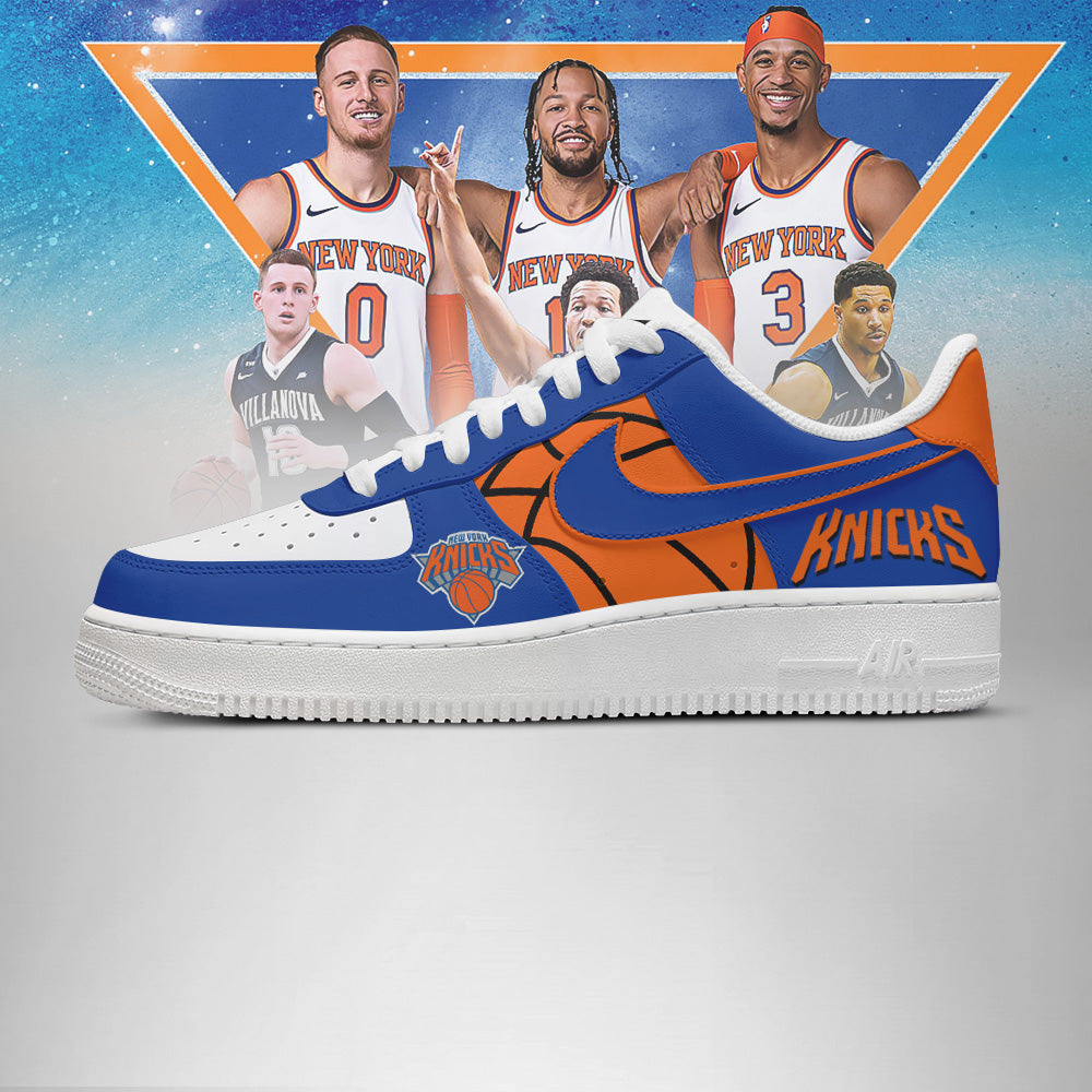 [SLAM DUNK DEAL] NEW CUSTOMIZED NBA04 NYK NEW YORK KNICKS AF1 SHOES