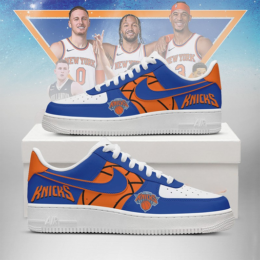 [SLAM DUNK DEAL] NEW CUSTOMIZED NBA04 NYK NEW YORK KNICKS AF1 SHOES