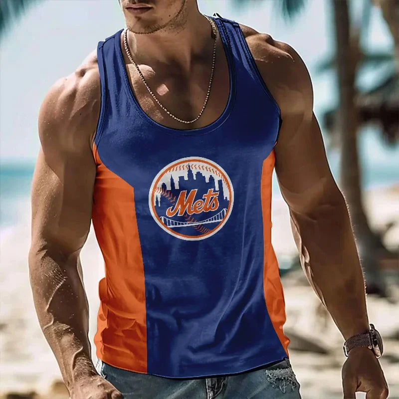 [HOMERUN DEAL] NEW CUSTOMIZED MLB17 NEW YORK METS UNISEX TANK TOP
