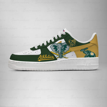 [HOMERUN DEAL] NEW CUSTOMIZED MLB23 OL ATHLETICS AF1 SHOES