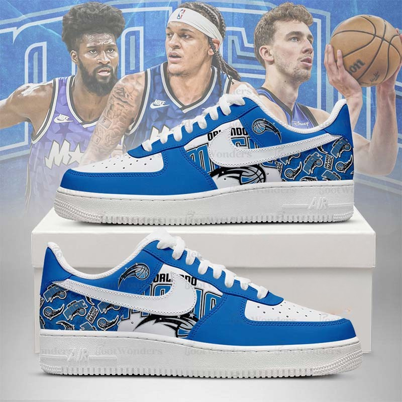 [SLAM DUNK DEAL] NEW CUSTOMIZED NBA15 OMA ORLANDO MAGIC AF1 SHOES