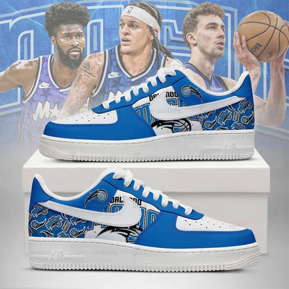 [SLAM DUNK DEAL] NEW CUSTOMIZED NBA15 OMA ORLANDO MAGIC AF1 SHOES