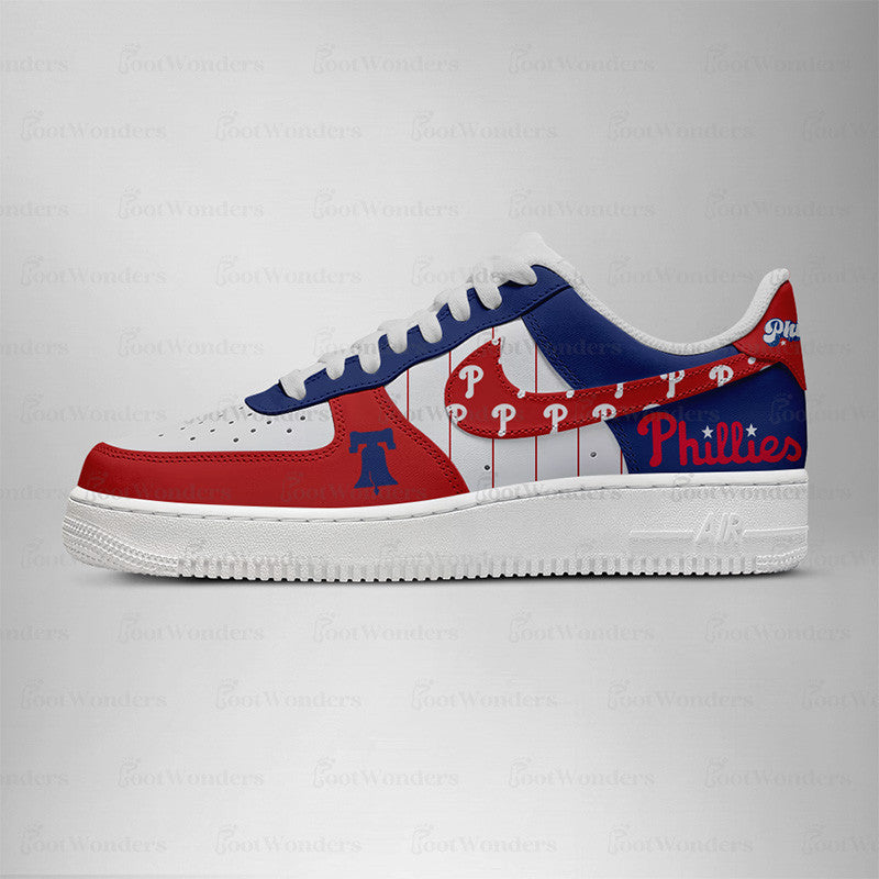 [HOMERUN DEAL] NEW CUSTOMIZED MLB11 PH PHILLIES AF1 SHOES