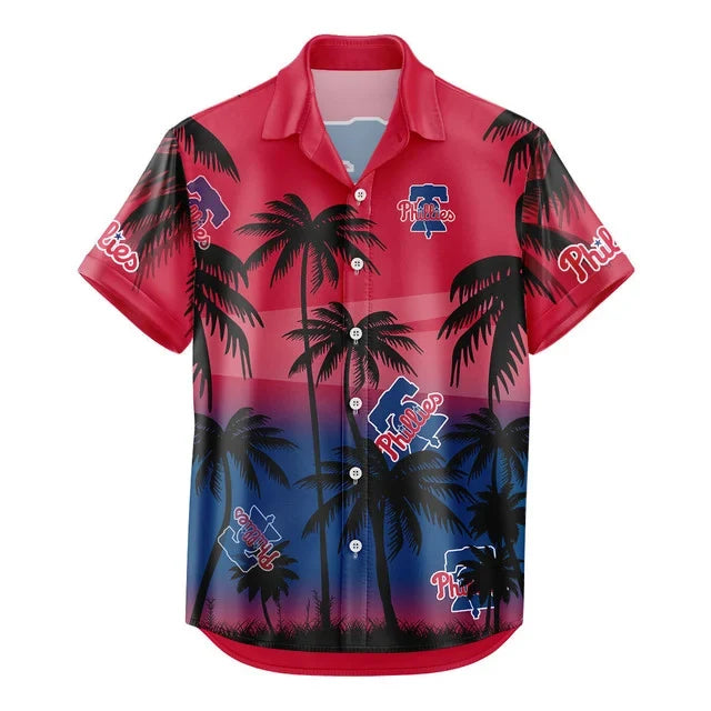 [HOMERUN DEAL] NEW CUSTOMIZED MLB11 PPS PHILADELPHIA PHILLIES UNISEX HAWAIIAN SHIRT & SHORTS SET