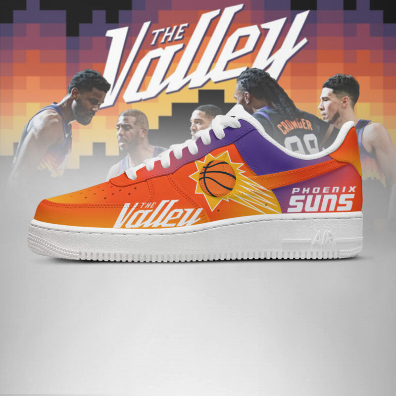 [SLAM DUNK DEAL] NEW CUSTOMIZED NBA21 PSU PHOENIX SUNS AF1 SHOES