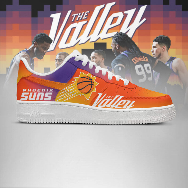 [SLAM DUNK DEAL] NEW CUSTOMIZED NBA21 PSU PHOENIX SUNS AF1 SHOES