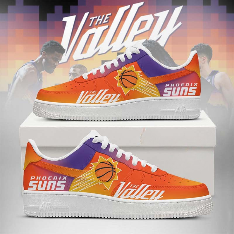 [SLAM DUNK DEAL] NEW CUSTOMIZED NBA21 PSU PHOENIX SUNS AF1 SHOES