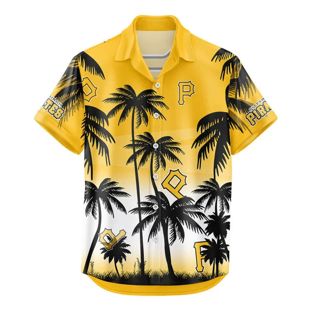 [HOMERUN DEAL] NEW CUSTOMIZED MLB29 PHP PITTSBURGH PIRATES UNISEX HAWAIIAN SHIRT & SHORTS SET