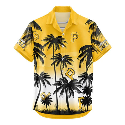 [HOMERUN DEAL] NEW CUSTOMIZED MLB29 PHP PITTSBURGH PIRATES UNISEX HAWAIIAN SHIRT & SHORTS SET