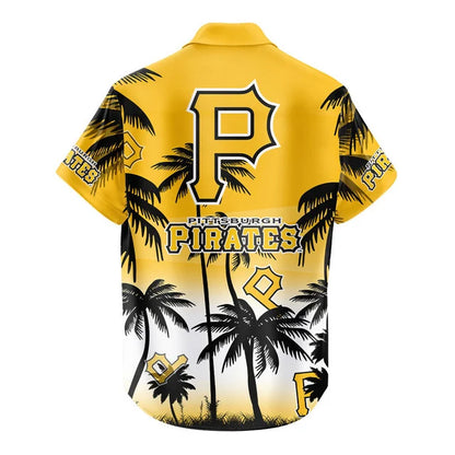 [HOMERUN DEAL] NEW CUSTOMIZED MLB29 PHP PITTSBURGH PIRATES UNISEX HAWAIIAN SHIRT & SHORTS SET