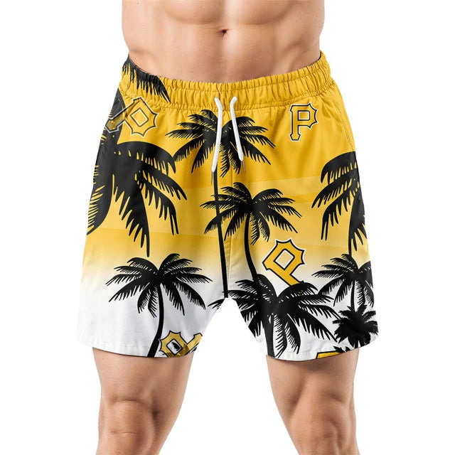 [HOMERUN DEAL] NEW CUSTOMIZED MLB29 PHP PITTSBURGH PIRATES UNISEX HAWAIIAN SHIRT & SHORTS SET