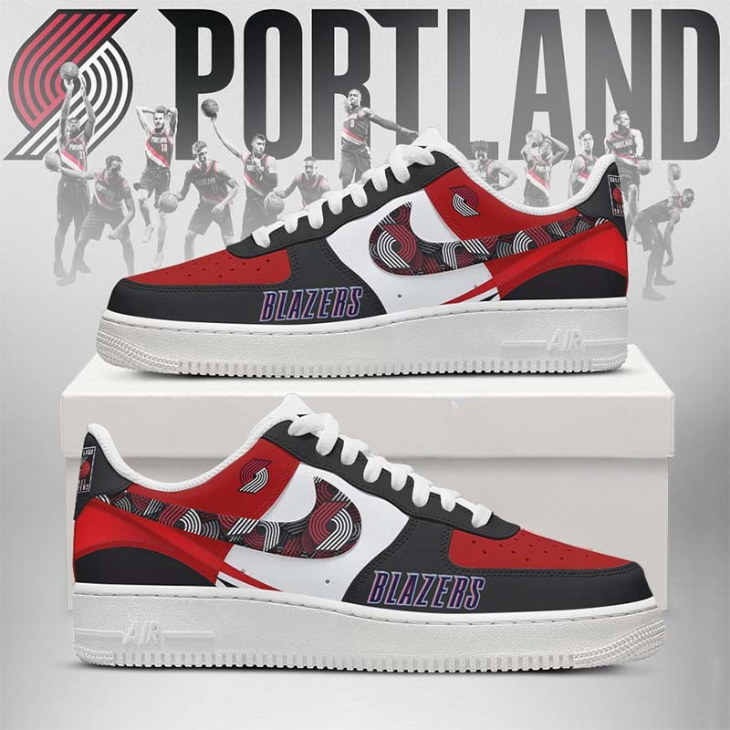[SLAM DUNK DEAL] NEW CUSTOMIZED NBA22 PTB PORTLAND TRAIL BLAZERS AF1 SHOES