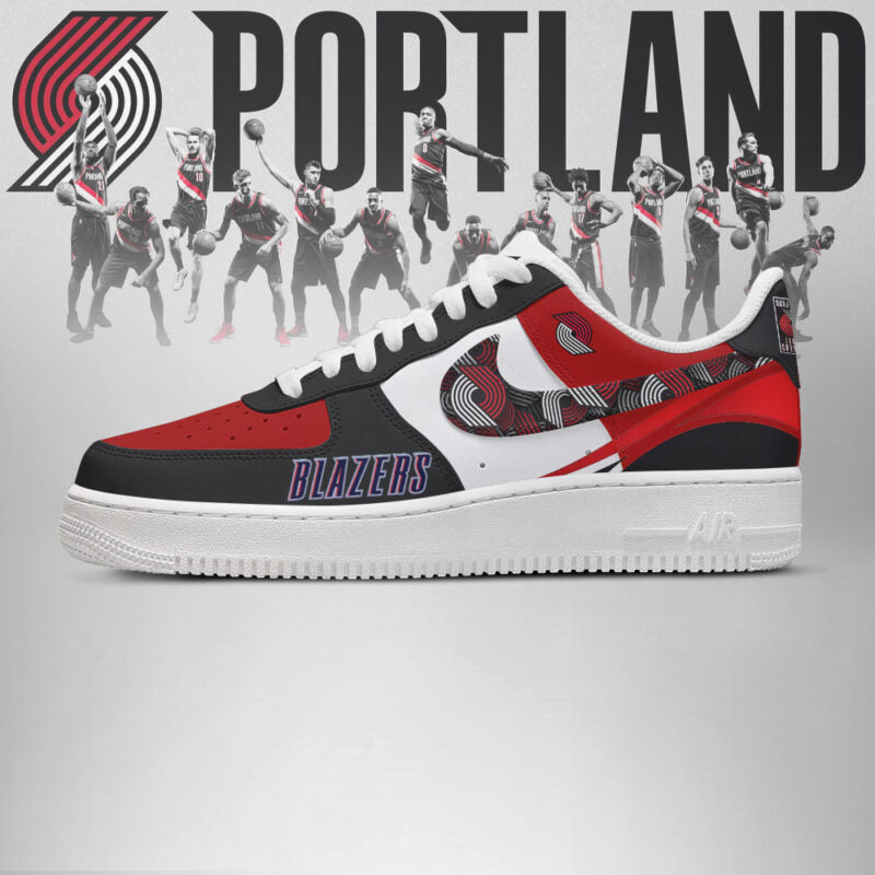 [SLAM DUNK DEAL] NEW CUSTOMIZED NBA22 PTB PORTLAND TRAIL BLAZERS AF1 SHOES