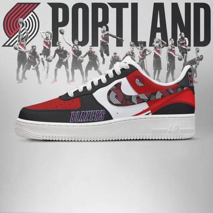 [SLAM DUNK DEAL] NEW CUSTOMIZED NBA22 PTB PORTLAND TRAIL BLAZERS AF1 SHOES