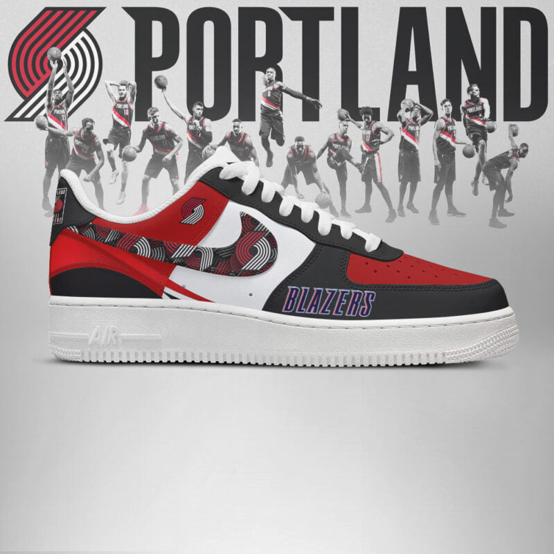 [SLAM DUNK DEAL] NEW CUSTOMIZED NBA22 PTB PORTLAND TRAIL BLAZERS AF1 SHOES