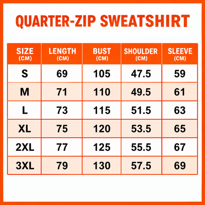 [TOUCHDOWN DEAL] NEW CUSTOMIZED NFL26 CCB CHICAGO BEARS MULTICOLOR QUARTER-ZIP SWEATSHIRT