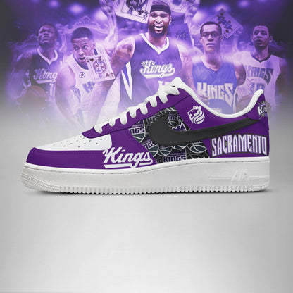 [SLAM DUNK DEAL] NEW CUSTOMIZED NBA16 SKI SACRAMENTO KINGS AF1 SHOES