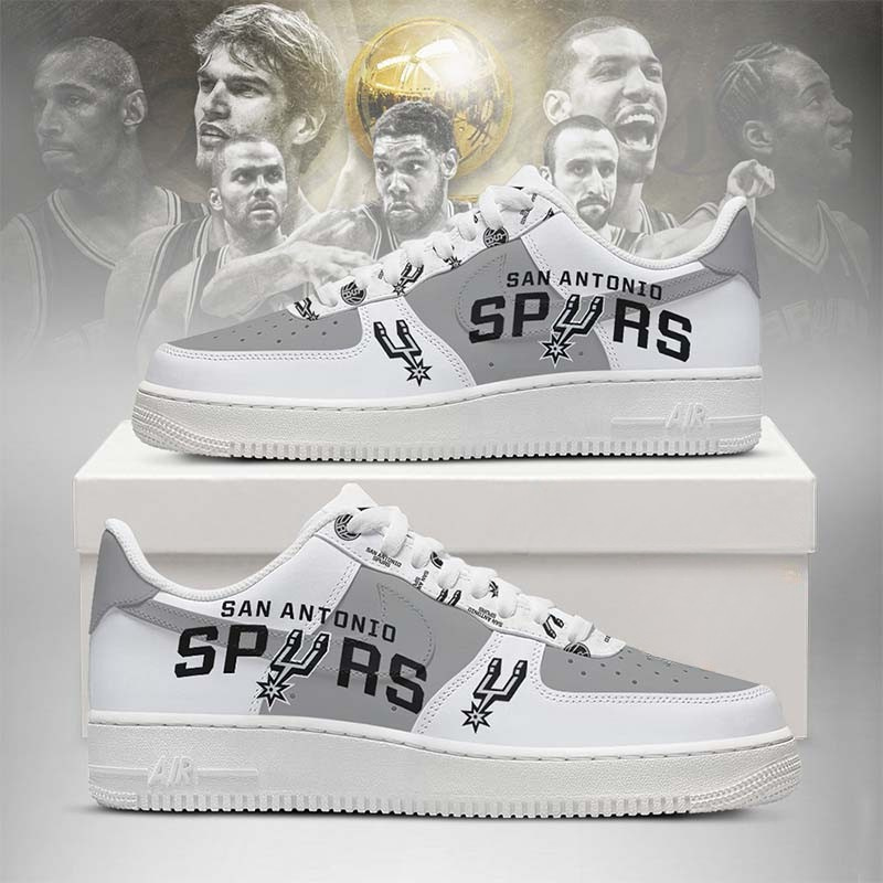 [SLAM DUNK DEAL] NEW CUSTOMIZED NBA23 SAS SAN ANTONIO SPURS AF1 SHOES