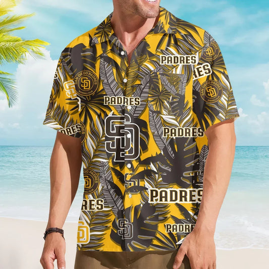 [HOMERUN DEAL] NEW CUSTOMIZED MLB18 SDP SAN DIEGO PADRES UNISEX HAWAIIAN SHIRT