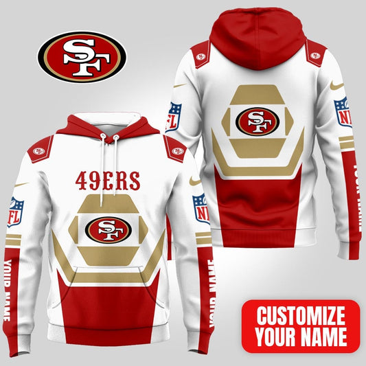 [TOUCHDOWN DEAL] NEW CUSTOMIZED NFL11 SF49 SAN FRANCISCO 49ERS T-SHIRT, HOODIE & ZIP HOODIE